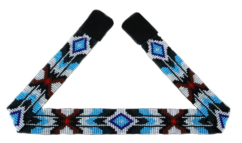 6786 Beaded Hatband Native American Style Southwestern Cowboy Hat Band
